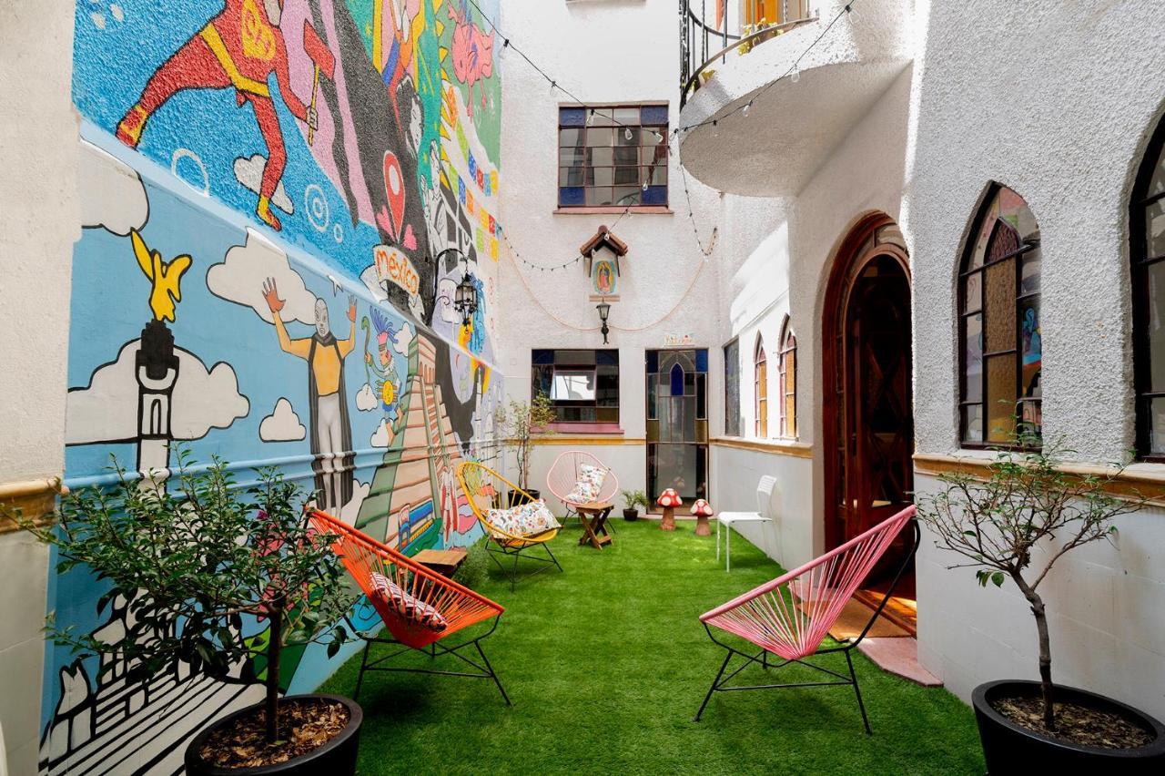 Fungi Hostal Condesa Mexiko-Stadt Exterior foto