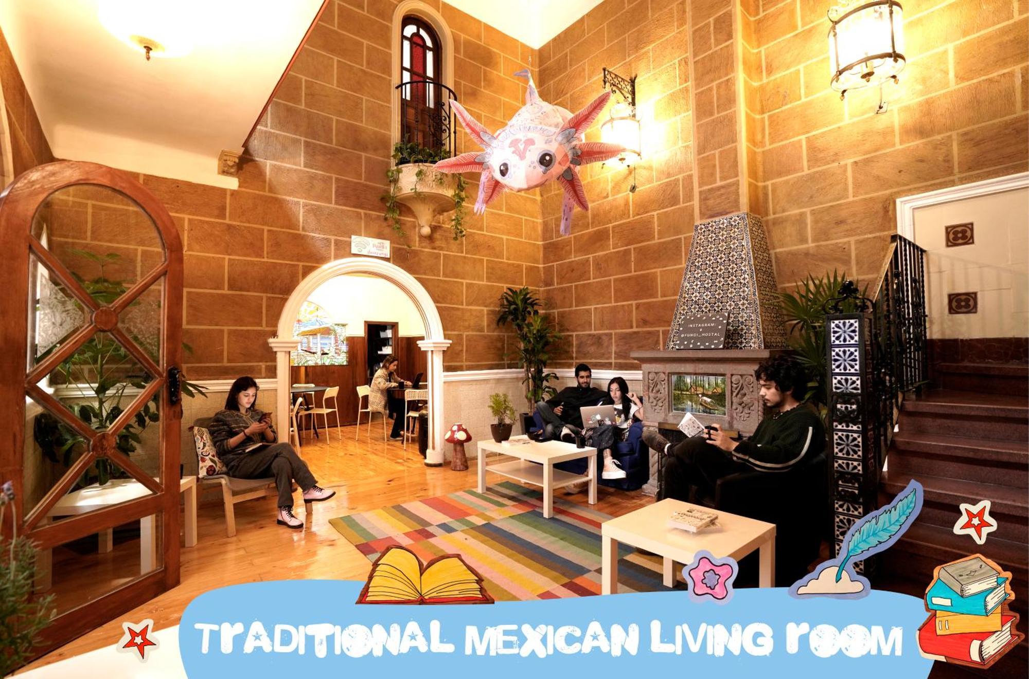 Fungi Hostal Condesa Mexiko-Stadt Exterior foto
